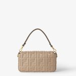 FENDI Baguette® Dove gray leather bag - Image 5
